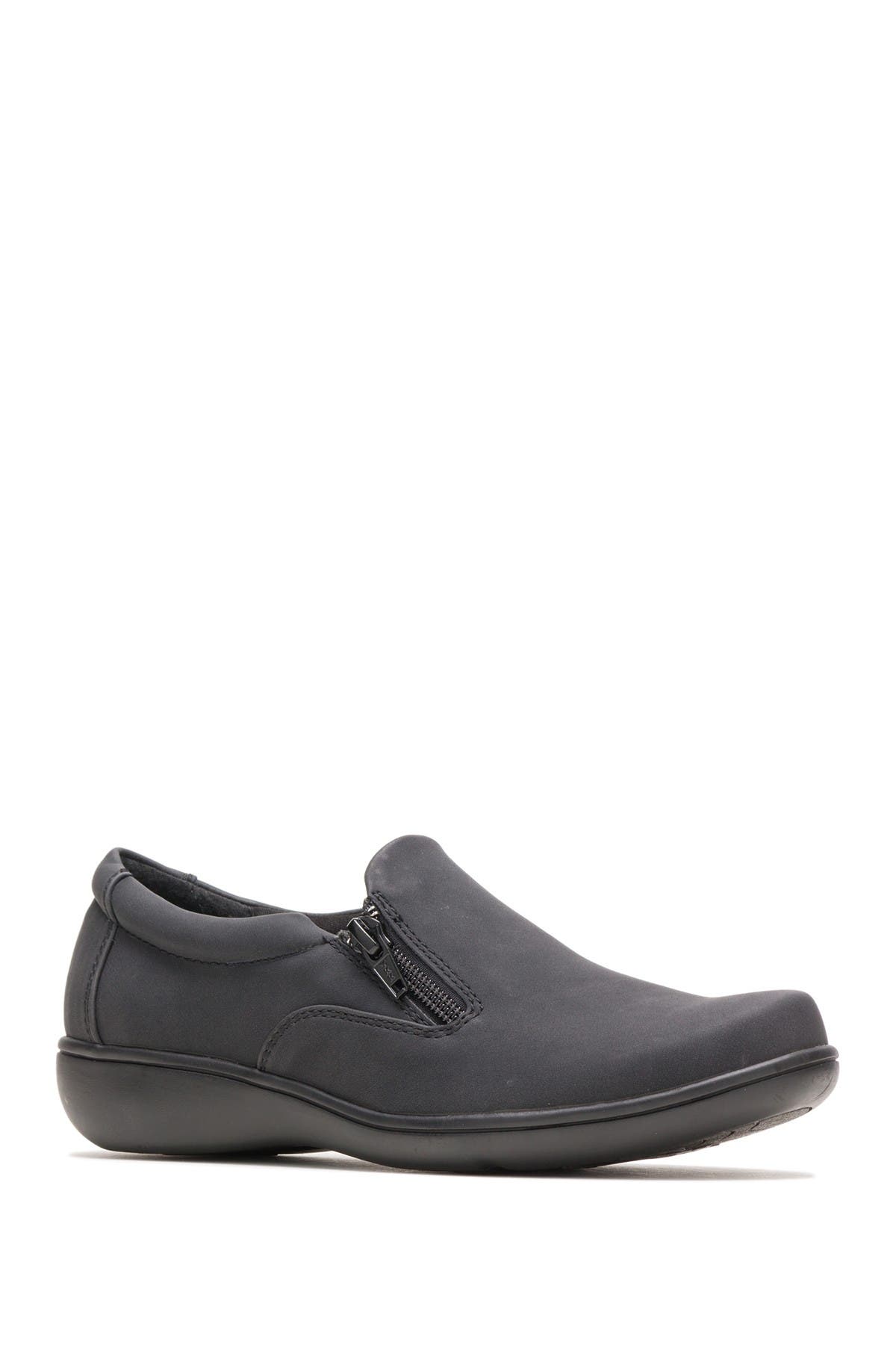 Hush Puppies<sup>®</sup> Joella Zip Side Shoe - Multiple Widths Available, Alternate, color, 