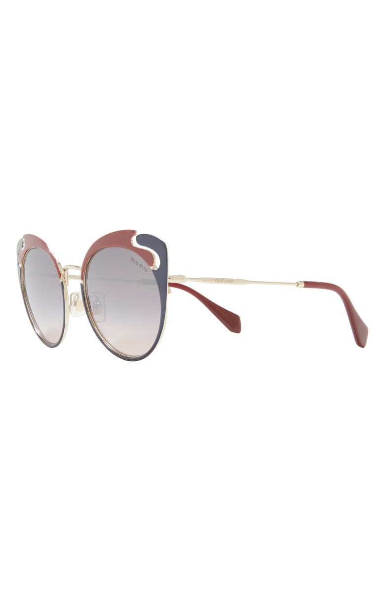Miu Miu 54mm Noir Evolution Cateye Sunglasses, Alternate, color, 