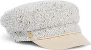Vince Camuto Bouclé & Faux Suede Conductor Hat