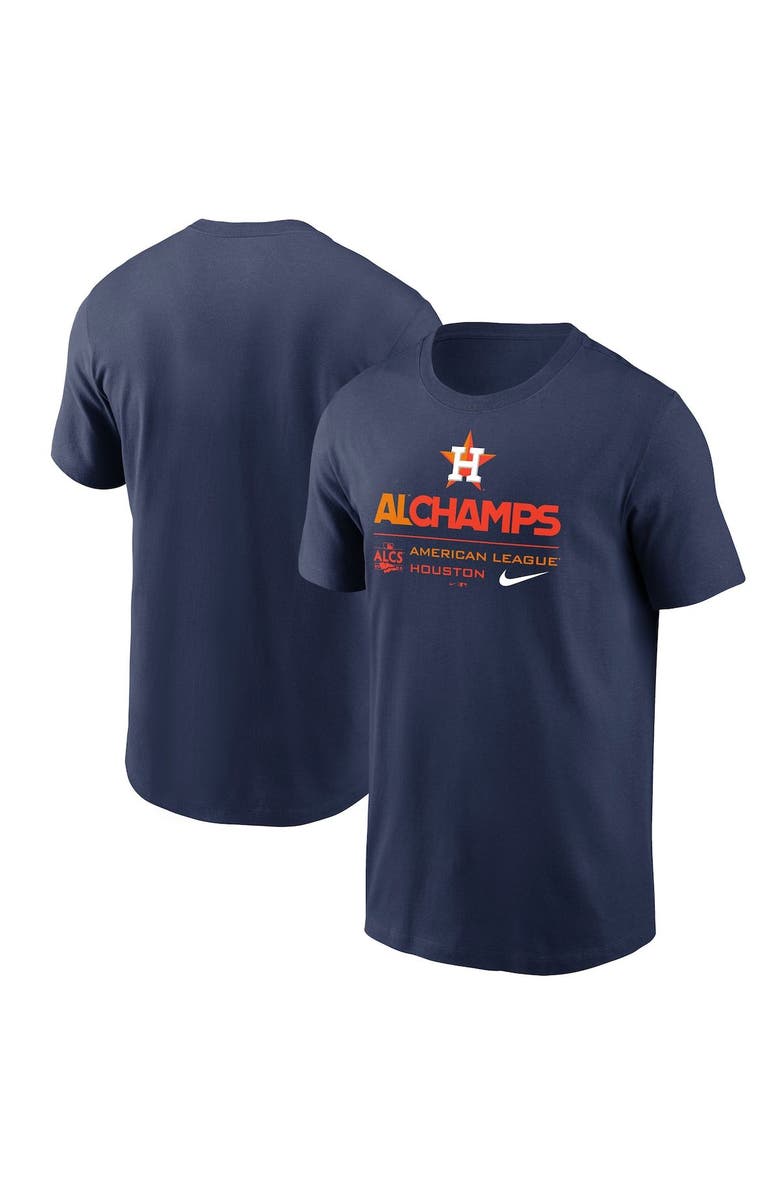 Nike Men's Nike Navy Houston Astros 2022 American League Champions T-Shirt, Main, color,