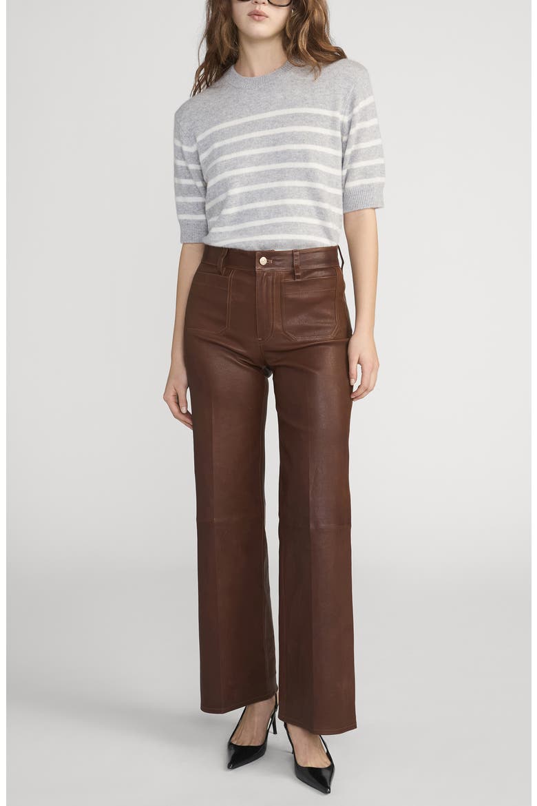 The Cashmere Easy Crew Sweater, Alternate, color, GREY MULTI