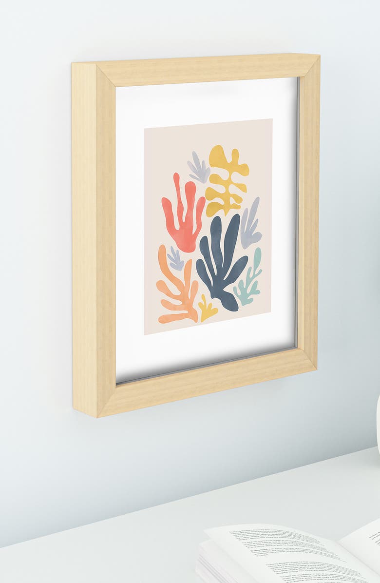 Deny Designs Bohemian Matisse Framed Wall Art, Alternate, color, Multi