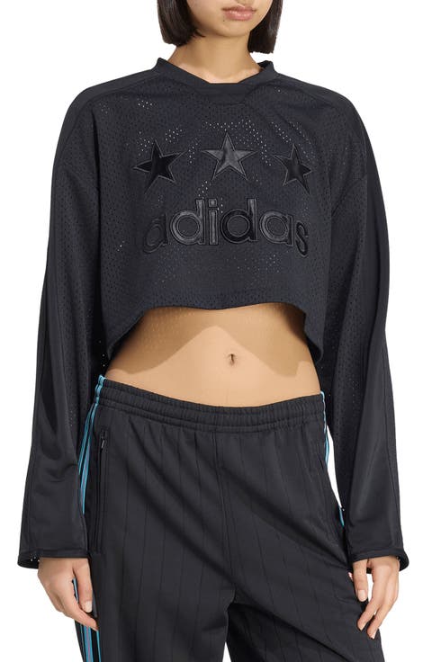 Mesh Cropped Hockey Jersey