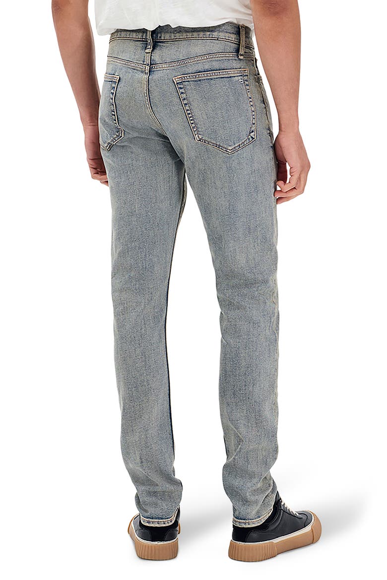 Fit 2 Authentic Stretch Slim Jeans, Alternate, color, VINYL BLUE