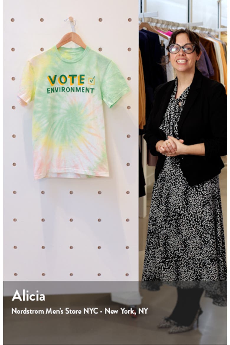 x Sierra Club Tie Dye Vote Graphic Tee video