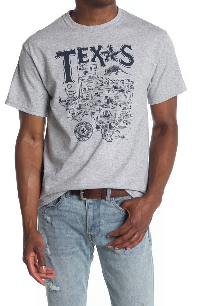 American Needle Destination Texas Graphic T-Shirt, Main, color, 