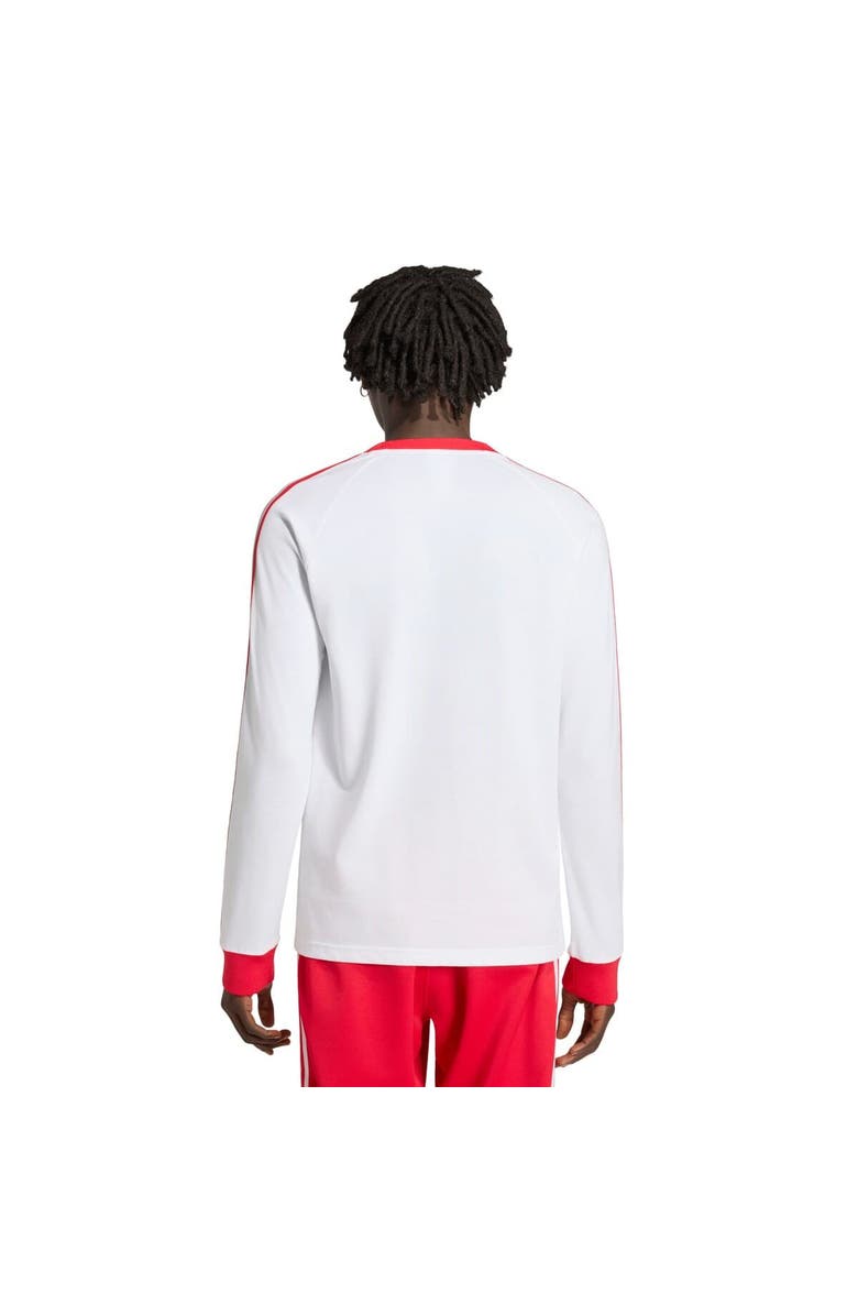 adidas Originals Men's adidas Originals White Liverpool Culturewear Originals Long Sleeve T-Shirt, Alternate, color, White