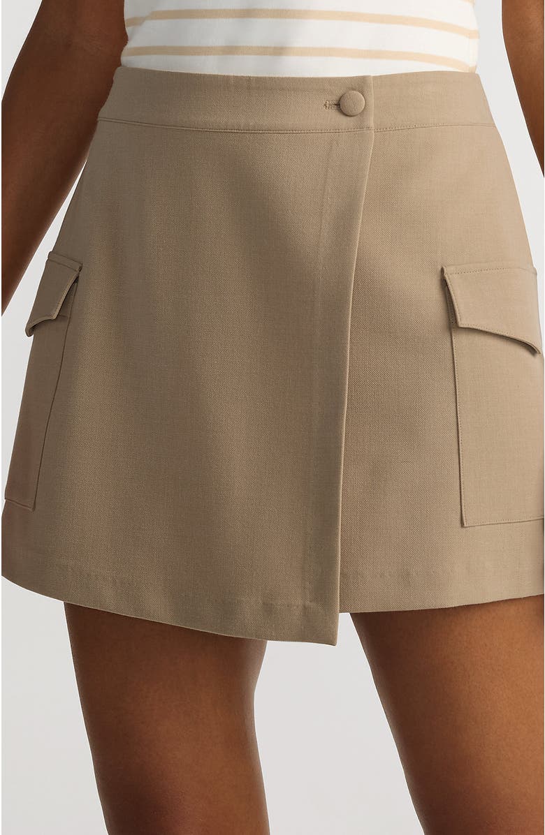 Lands' End Crepe Above The Knee Skort, Main, color, 