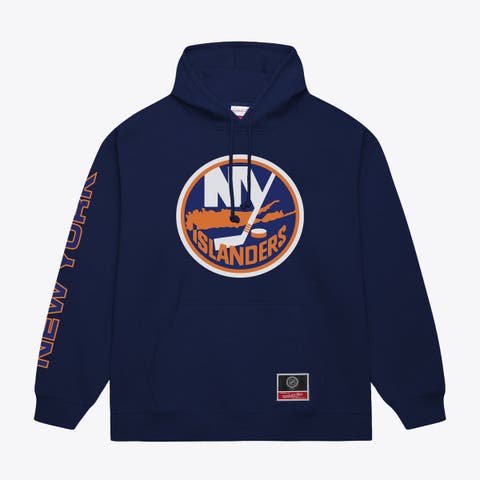 Men's Mitchell & Ness Navy New York Islanders Team Up Hoodie