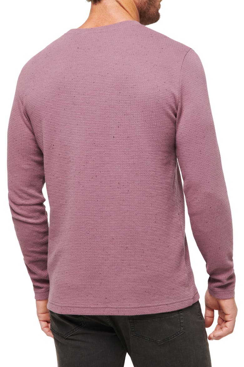 Cloud Waffle Crewneck Tee, Alternate, color, FLINT