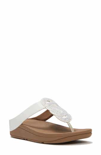 Fino Crystal Twist T-Strap Sandal