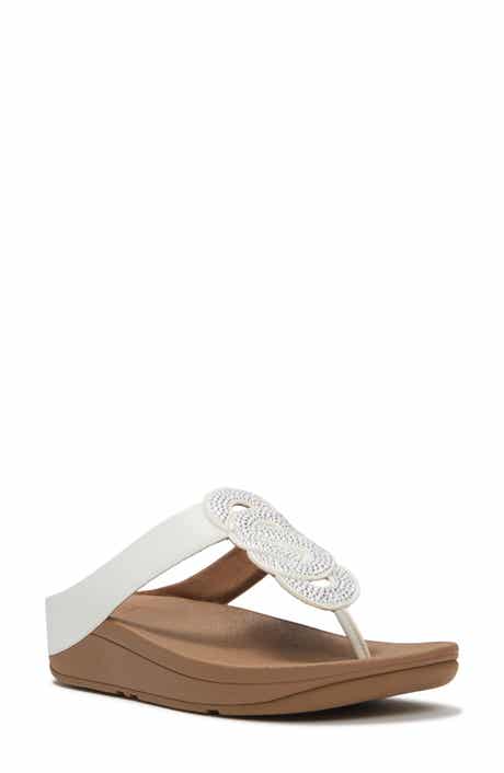 Fino Crystal Twist T-Strap Sandal