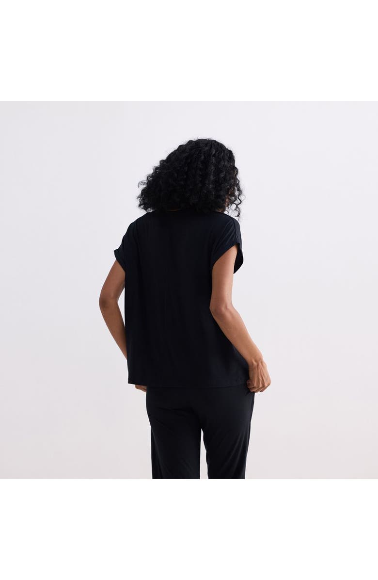 Reistor Relaxed Tee in Black, Alternate, color, Black