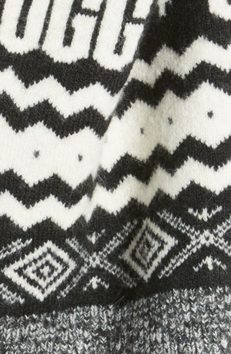 UGG<sup>®</sup> Chunky UGGIsle Scarf, Alternate, color, Black Multi