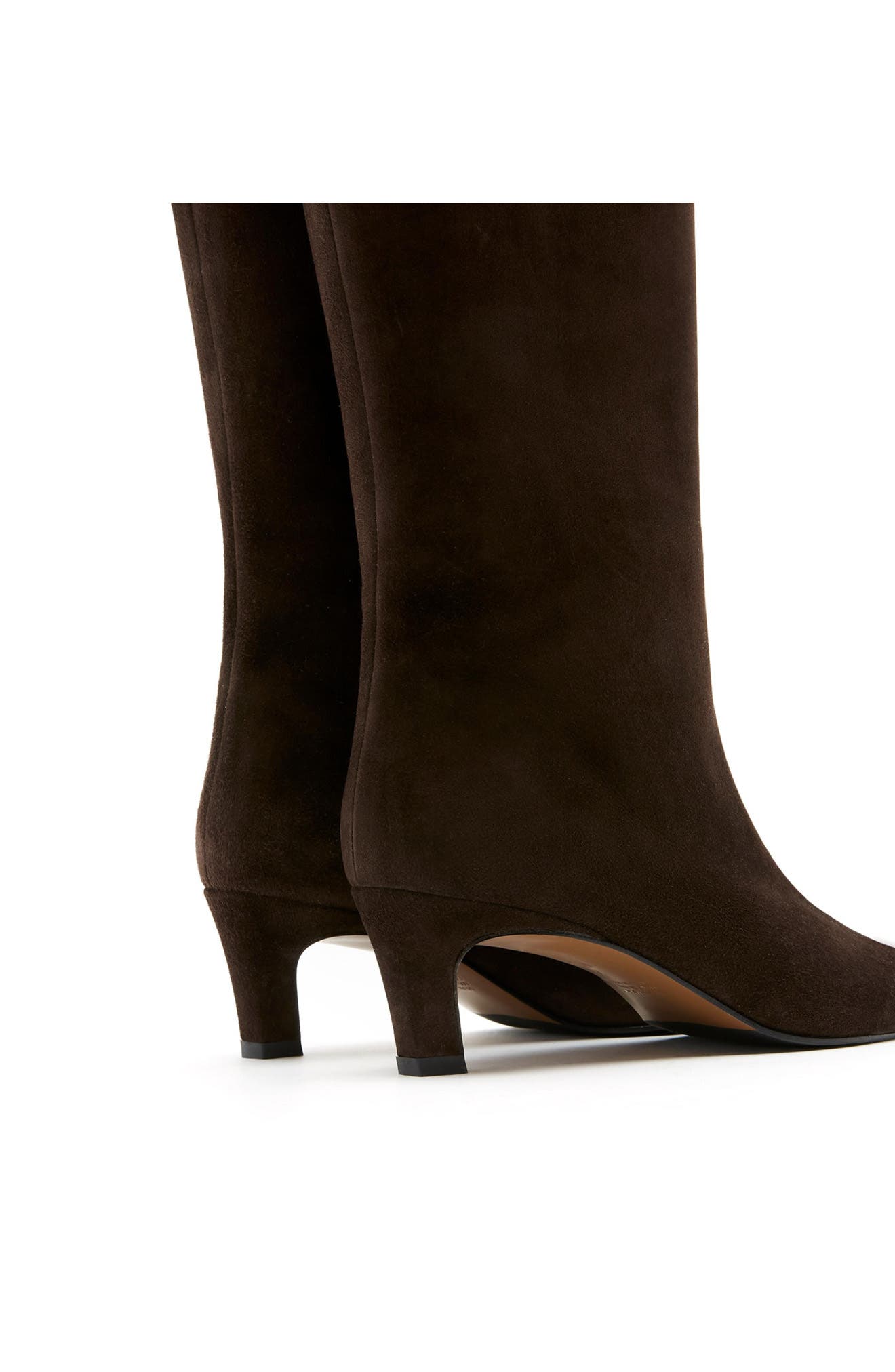 Basel Waterproof Knee High Boot, Alternate, color, BRUNETTE SUEDE