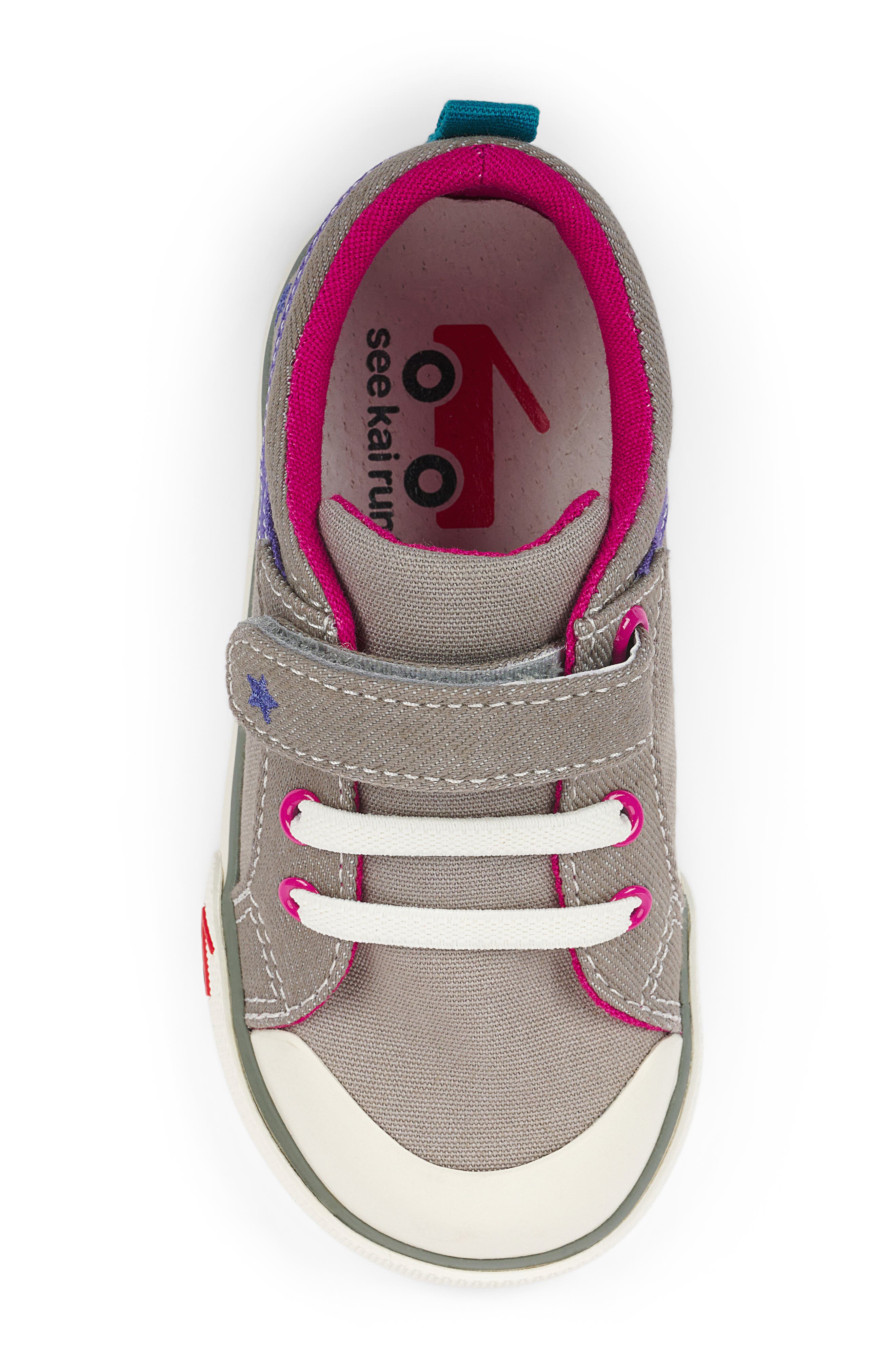Kristin Sneaker, Alternate, color, GRAY/ STARS