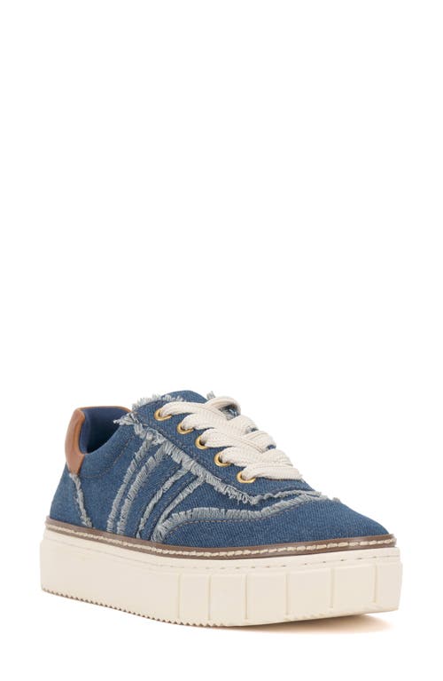 Vince Camuto Reilly Platform Sneaker in Elemental Indigo 
