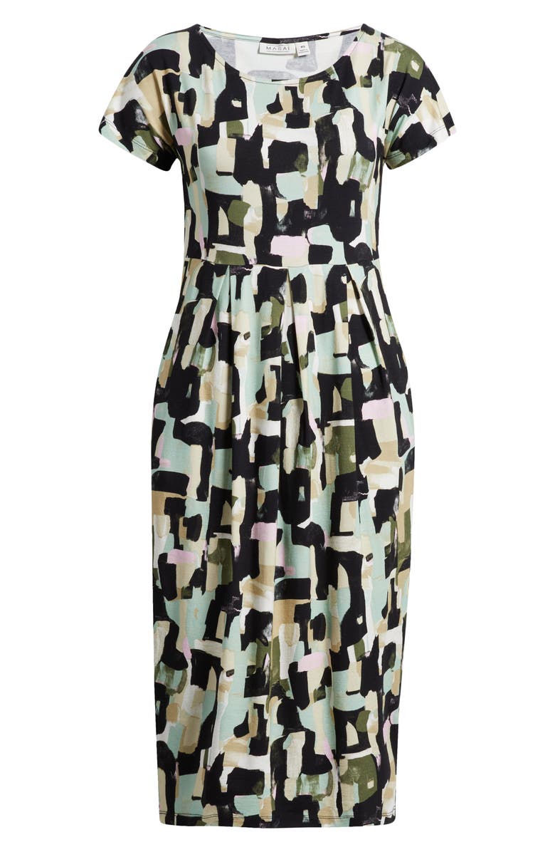 Masai Copenhagen Olnia Print Jersey Dress, Alternate, color, 