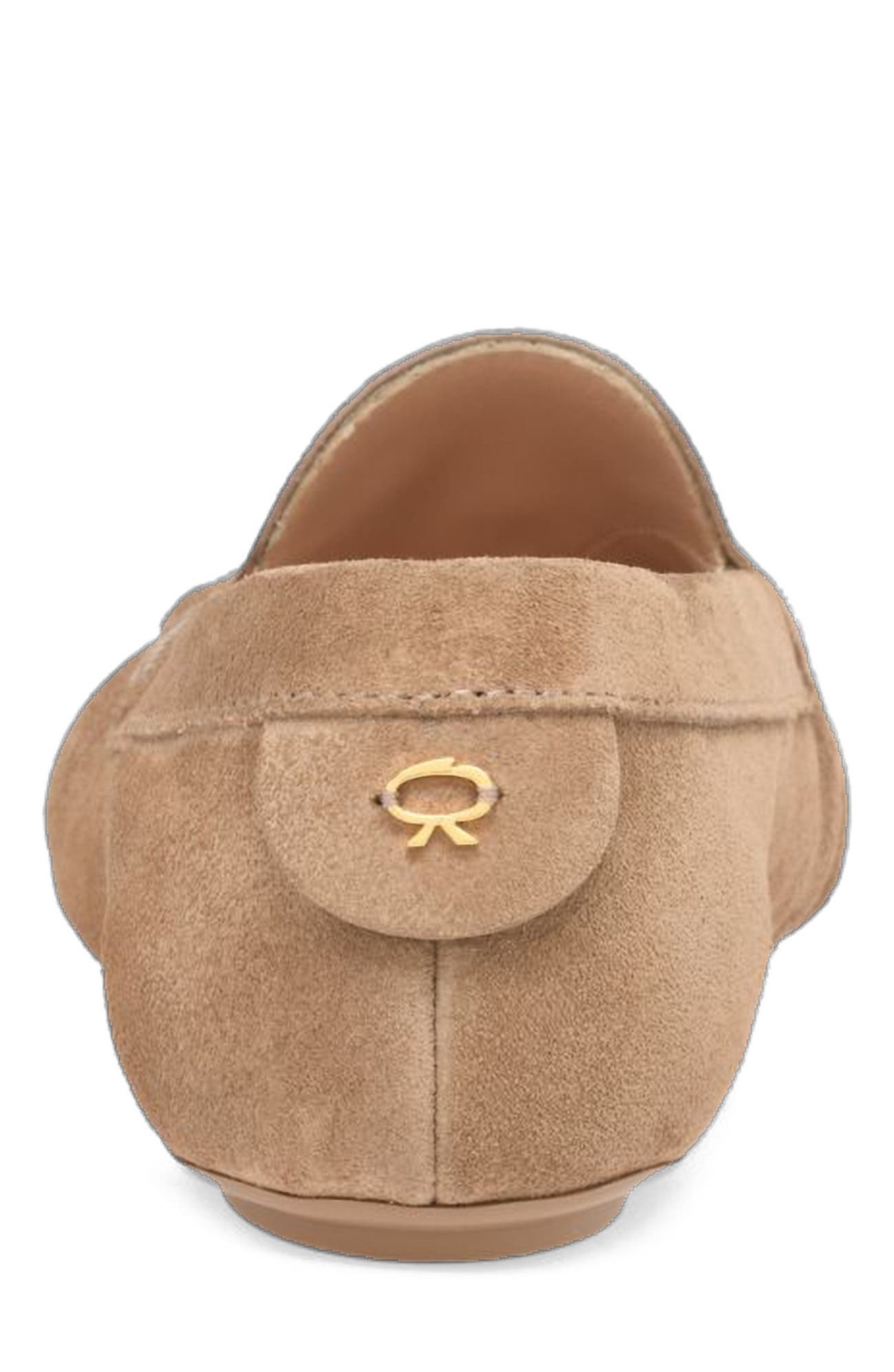 Thèa Mocassin, Alternate, color, Brown Suede Leather