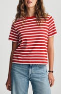 Mavi Jeans Audrey Stripe Cotton Interlock T-Shirt