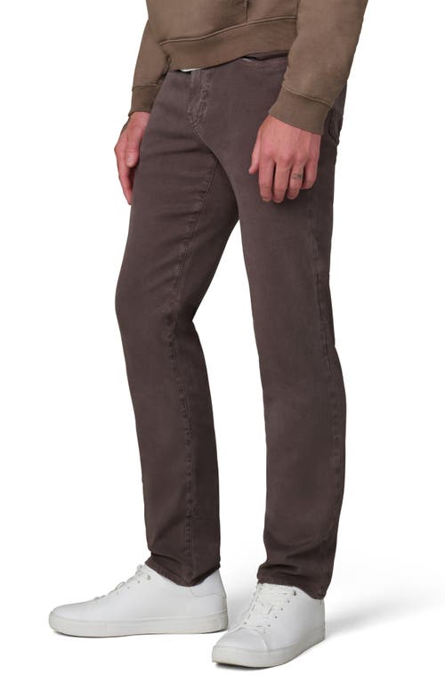 Joe's The Brixton Twill Chinos In Brown
