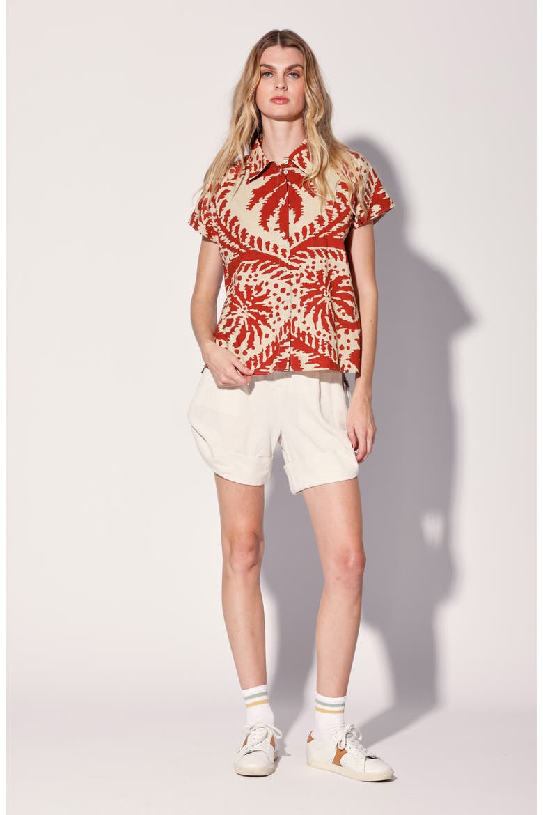 Toni Button Up Top, Alternate, color, OUTBACK TRAIL