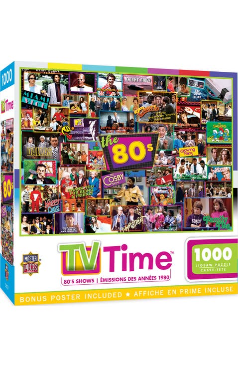 80's Shows 1000 Piece Jigsaw Puzzle