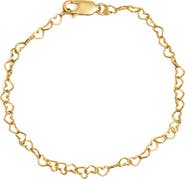 MADE BY MARY Heart Chain Bracelet