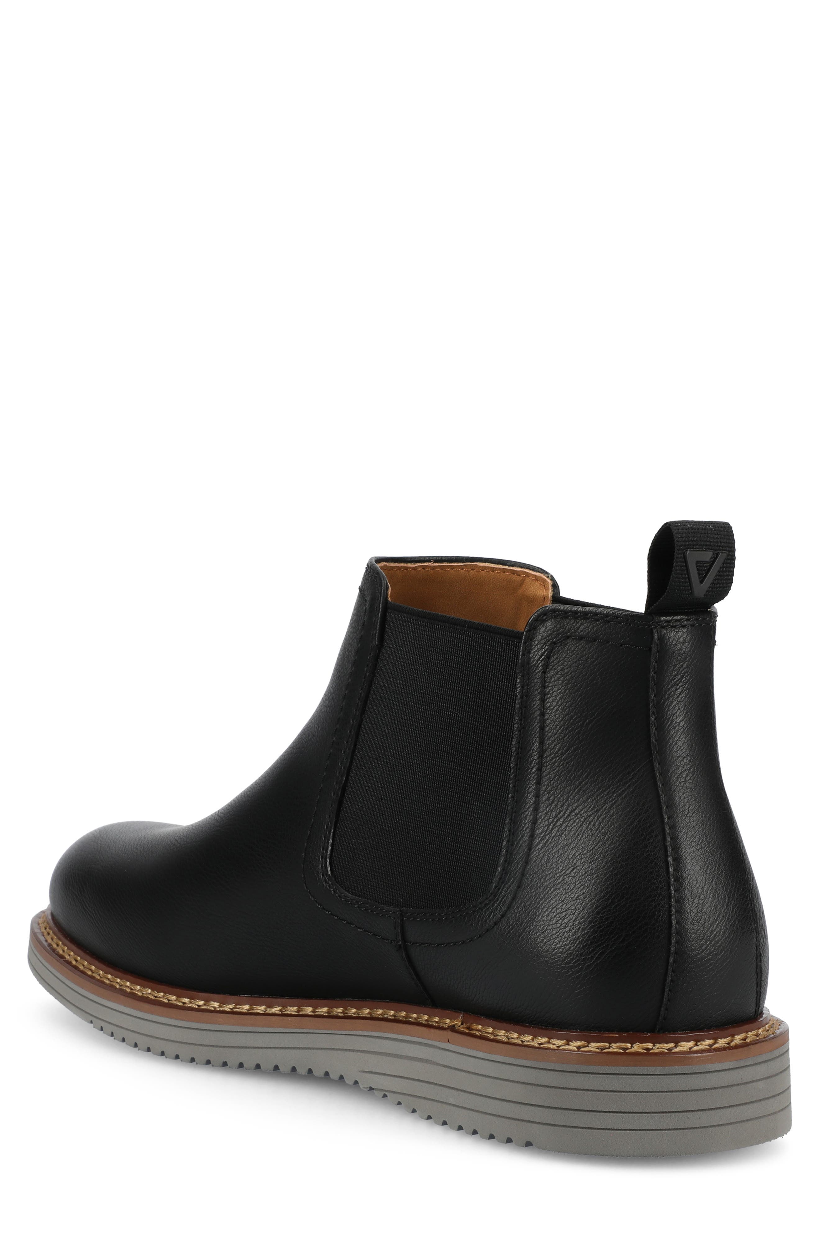 VANCE CO Slater Chelsea Boot, Alternate, color, Black