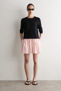 COS Ruched-waist Shorts