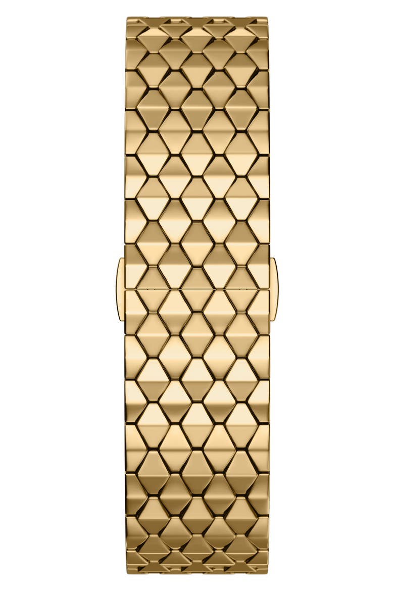 Embedded Case Bracelet Watch, 20mm x 31mm, Alternate, color, GOLD