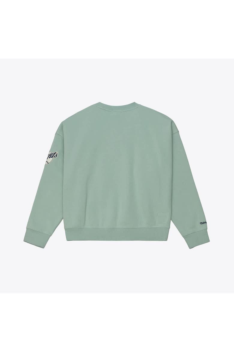 Women's Mitchell & Ness  Green San Francisco Giants Yacht Rock Sweatshirt, Alternate, color, Green