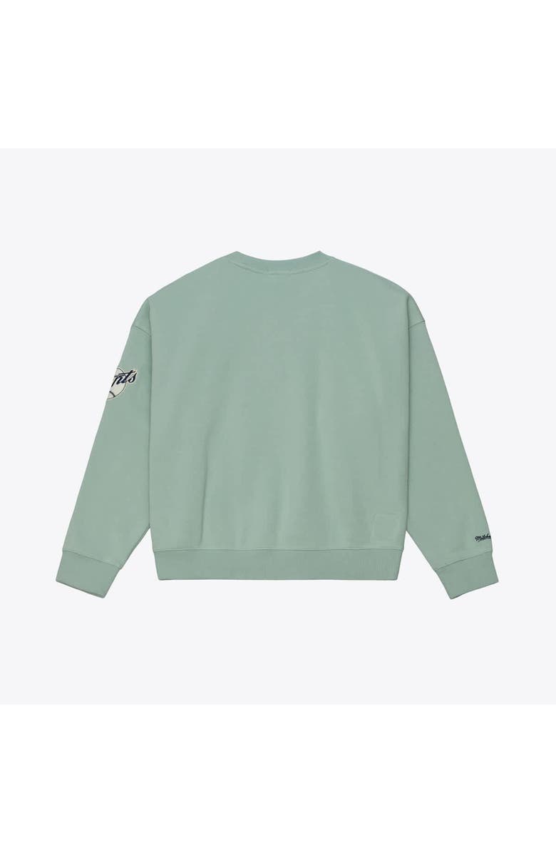 Mitchell & Ness Women's Mitchell & Ness  Green San Francisco Giants Yacht Rock Sweatshirt, Alternate, color, Green