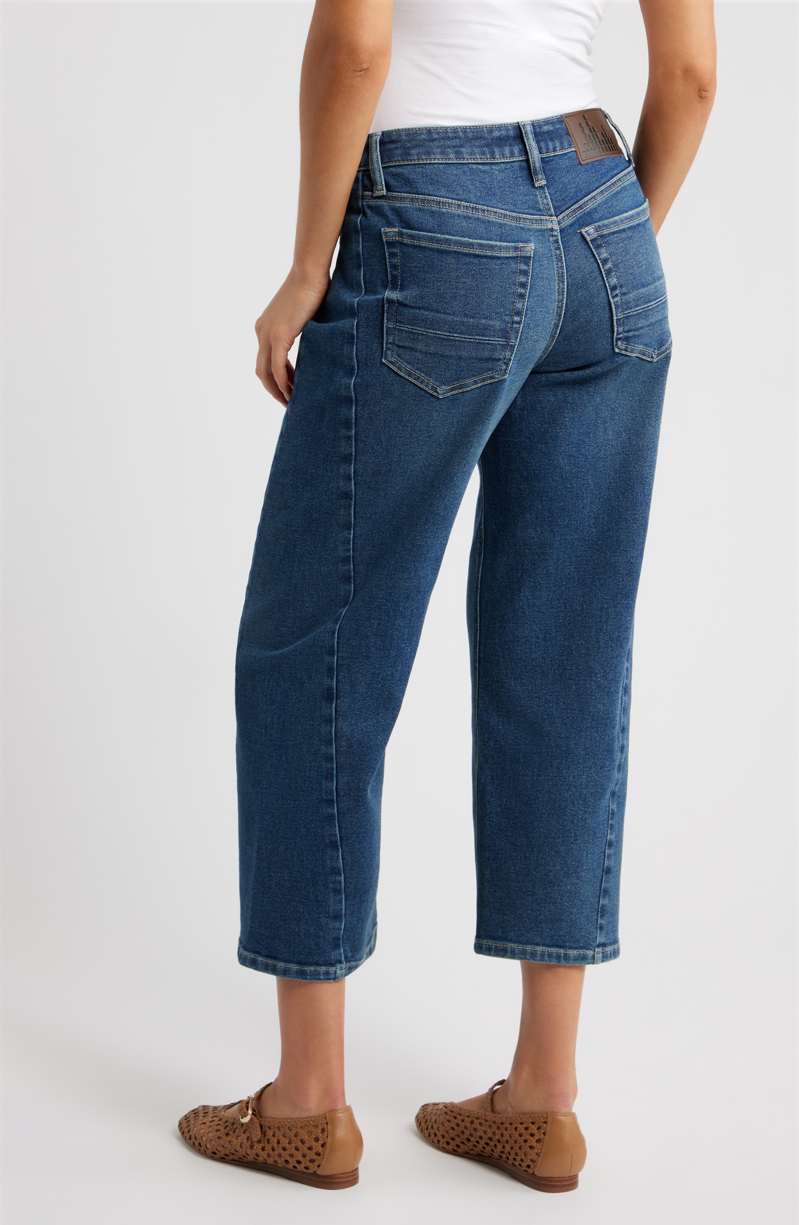 Forward Seam Crop Jeans - image 2