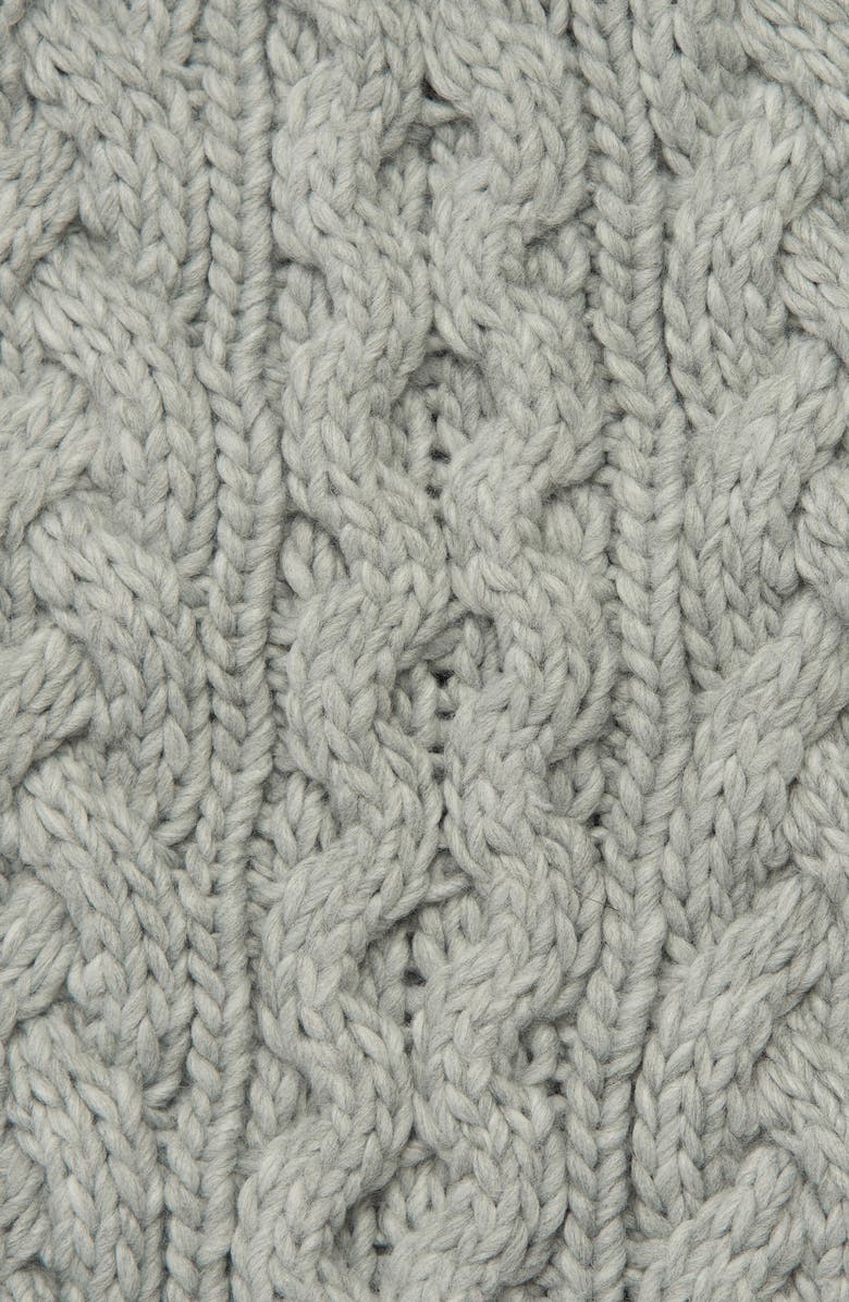 Barbour Penshaw Faux Fur Pompom Beanie & Scarf Set Gift Box, Alternate, color, 