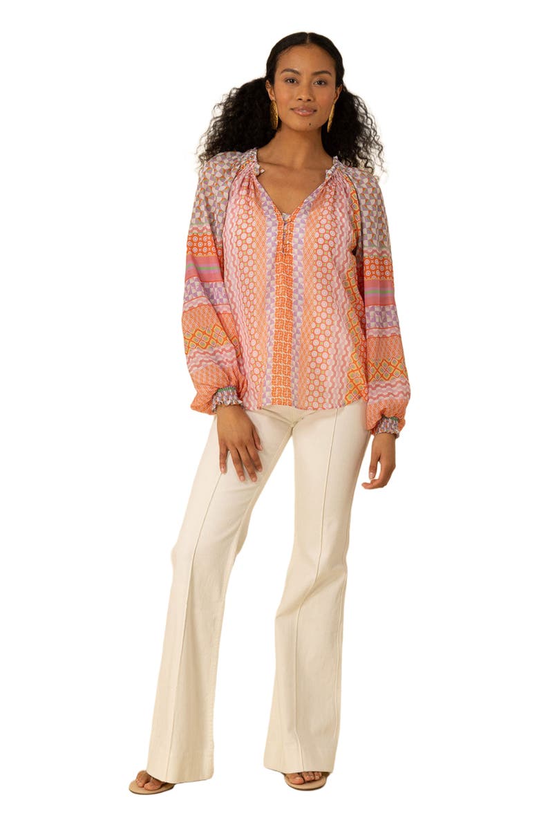 Hale Bob Megan Voile Top, Alternate, color, 