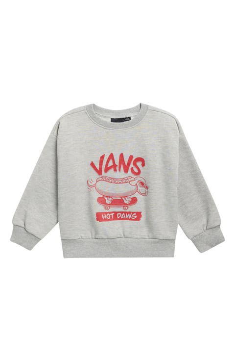 Kids' Hot Dawg Logo Graphic Sweatshirt