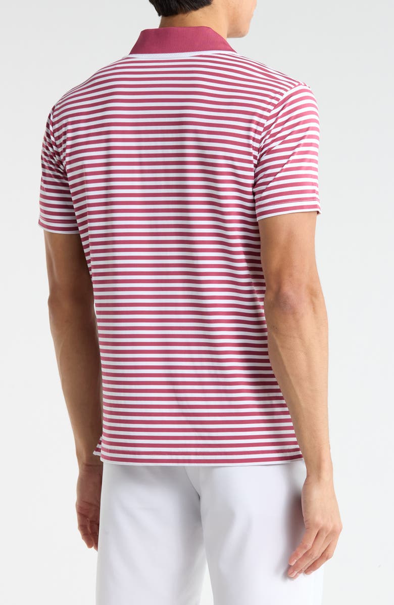 Brooks Brothers Feeder Stripe Polo, Alternate, color, Violet/ White