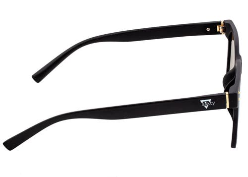 Sixty One Capri Polarized Sunglasses In Black/black