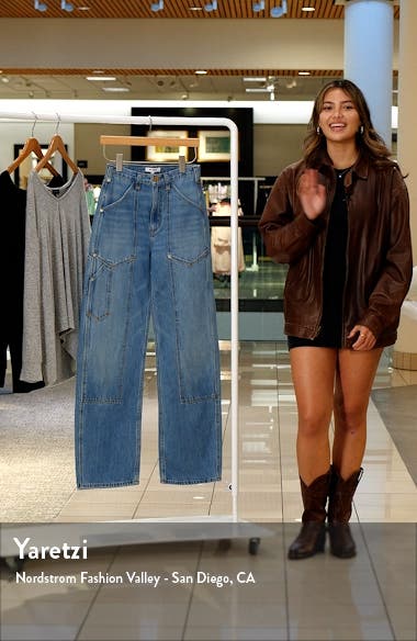 Re/Done High Waist Workwear Jeans (Women) | Nordstromrack