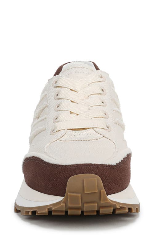 Veronica Beard Valentina Bicolor Frayed Retro Sneakers