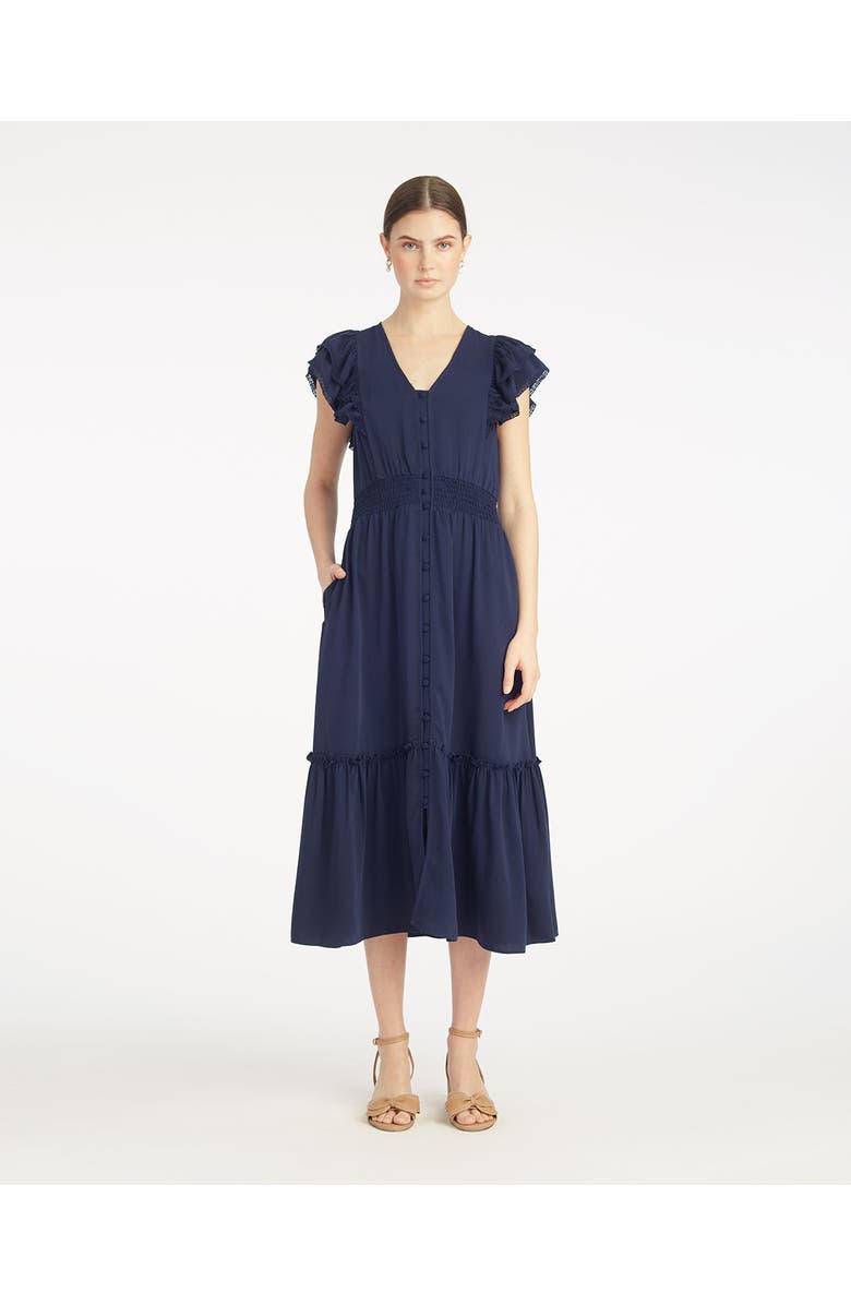 Draper James Meg Midi Dress, Alternate, color, 