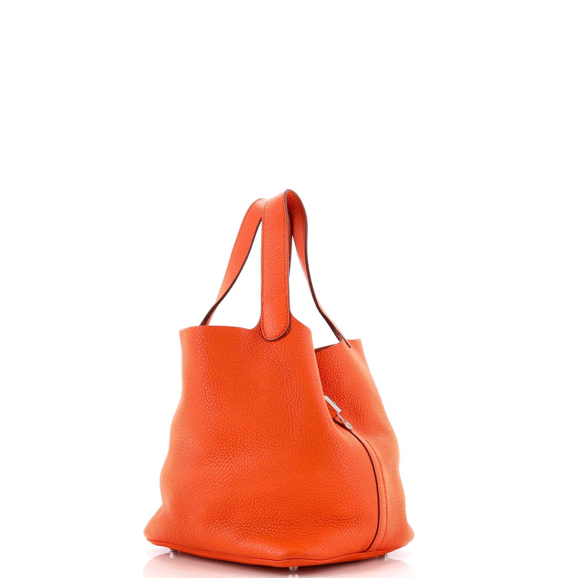 Pre-Owned Hermes Picotin Lock Bag Clemence MM, Alternate, color, 