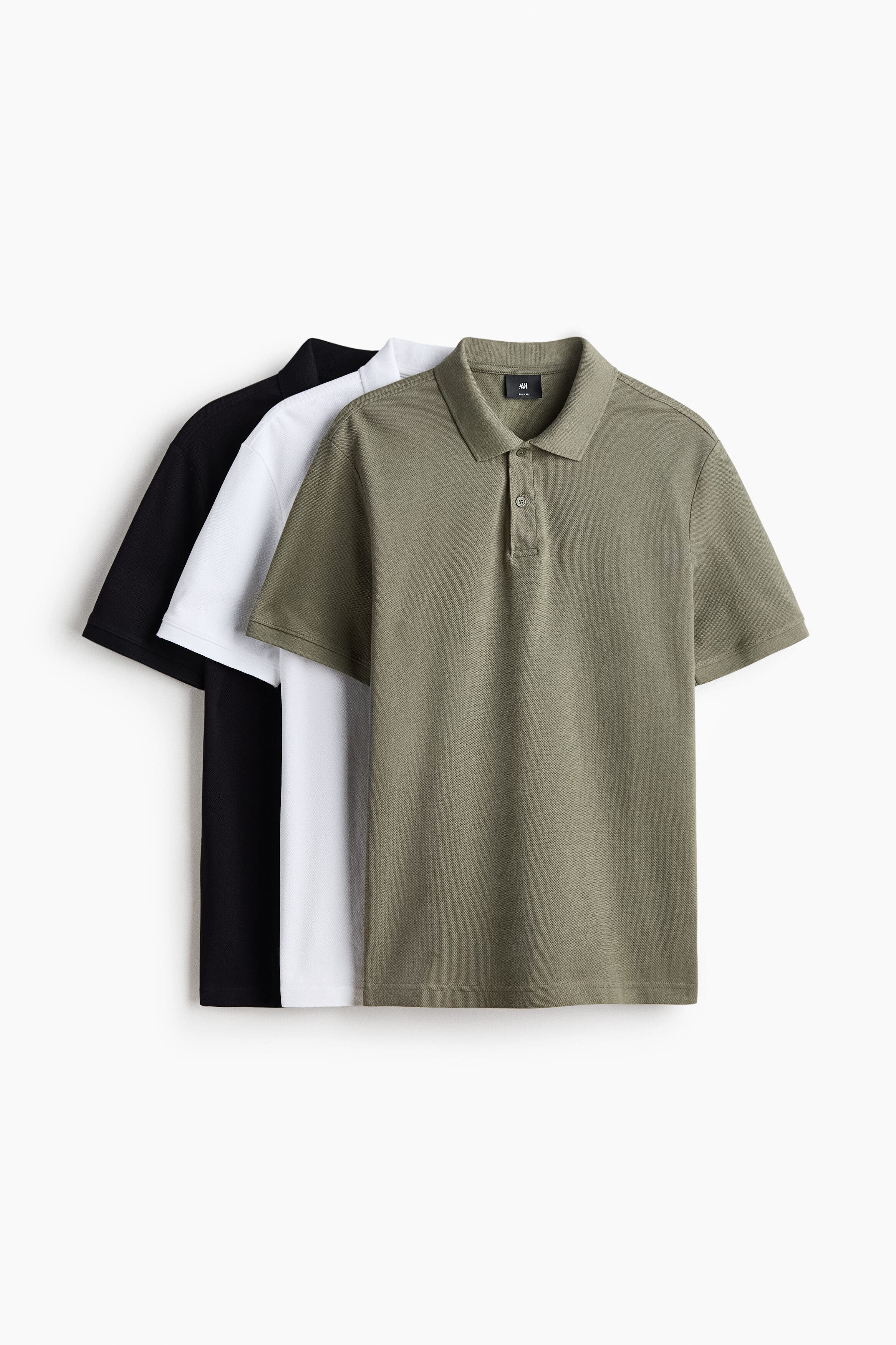 3-pack Regular Fit Polo Shirts - image 5