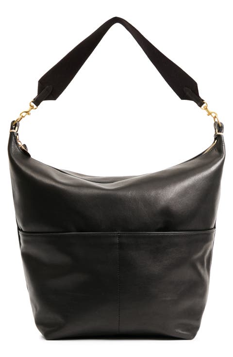 Sophie Leather Hobo Bag