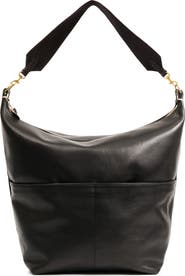 Clare V. Sophie Leather Hobo Bag