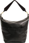 Clare V. Sophie Leather Hobo Bag