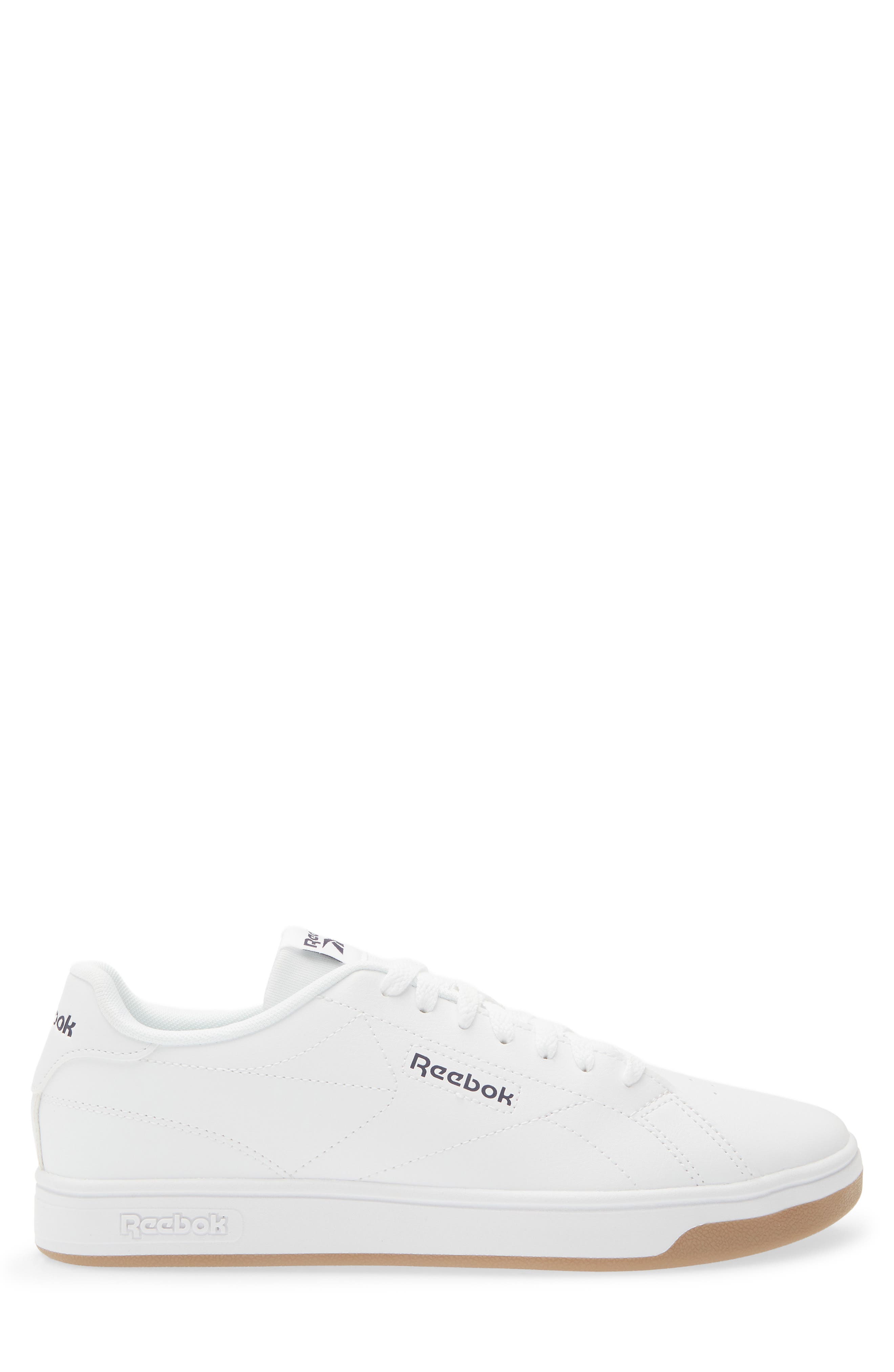 Court Clean Sneaker, Alternate, color, WHITE