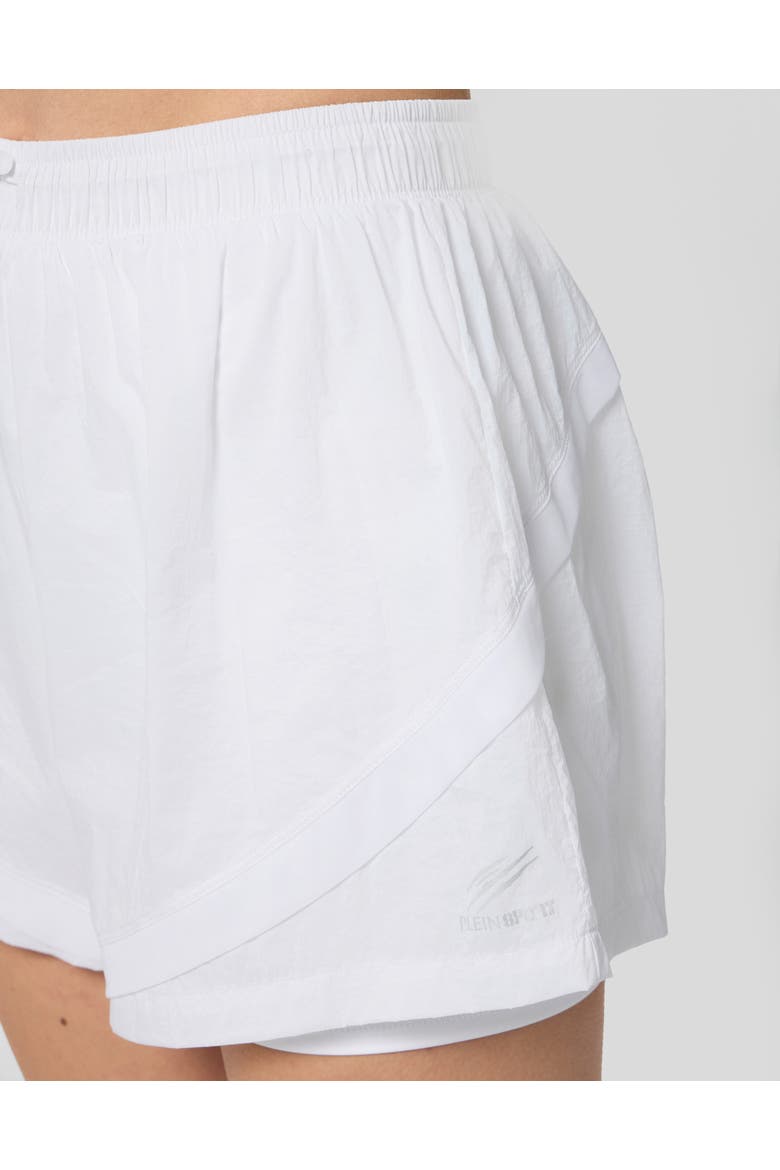 Nylon Shorts Women, Alternate, color, OffWhite