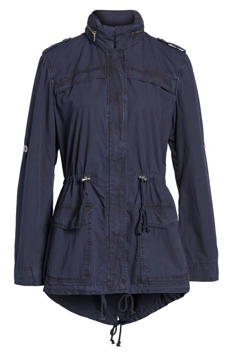 Levi's<sup>®</sup> Lightweight Cotton Hooded Utility Jacket, Main, color, 